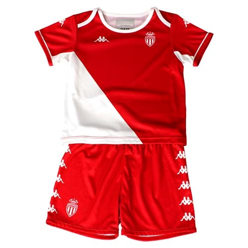 Camiseta AS Monaco 1ª Kit Niño 2021 2022